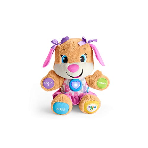 Fisher-Price FPP53 - Lernspaß Hundefreundin, deutschsprachig, babyspielzeug ab 6 Monaten