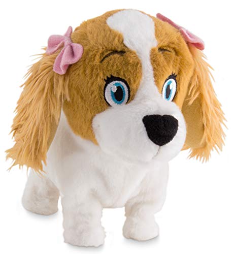 IMC Toys 94802IM - Plüschtier Lola Hundewelpe, braun/weiß