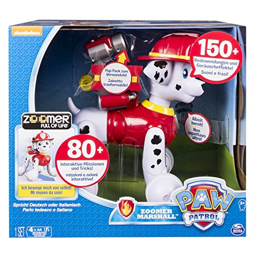 Spin Master 6031247 – Zoomer - Paw Patrol Marshall